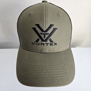 Vortex‎ Optics Hat Mens Snapback Army Green Black Cap Utility Tactical Trucker
